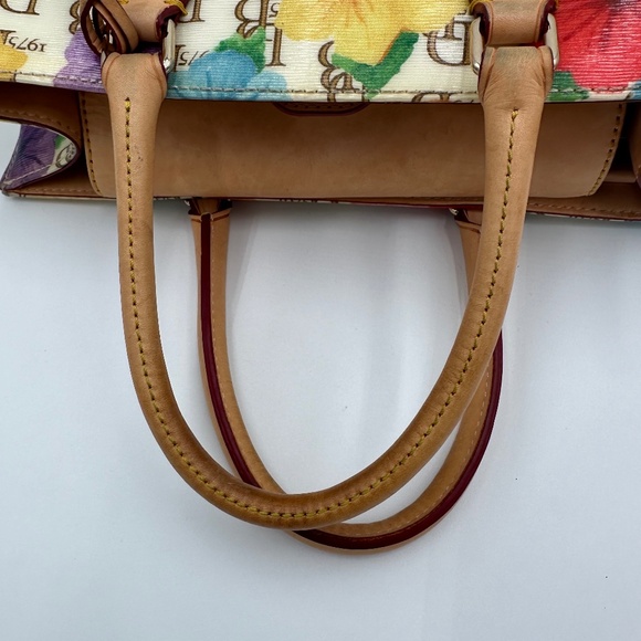 Dooney and Bourke Janine Floral Satchel - Picture 5 of 15